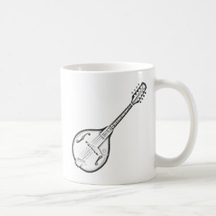 Mandolin "Drawing" Koffiemok