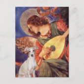 Mandolin Engel - - Italiaanse Greyhound 7 Briefkaart (Voorkant)