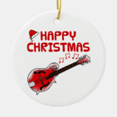 Mandolin Folk Musician Kerst Ornament (Voorkant)