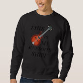 Mandolin Funny Gezegde Musician Squad Trui (Voorkant)