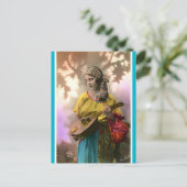  Mandolin Gypsy Briefkaart (Staand voorkant)