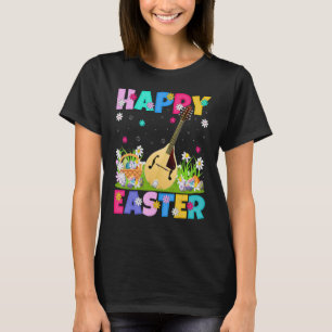 Mandolin Happy Pasen Funny Mandolin Paasunda T-shirt
