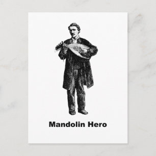 Mandolin Hero Briefkaart