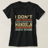 Mandolin Instrument Music Player Beginner Lesson 2 T-shirt (Design voorkant)