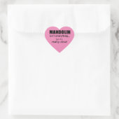 Mandolin is niet alles Sticker (Tas)