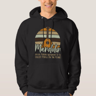 Mandolin Lover Officiële Musical Inst... Muzikant Hoodie