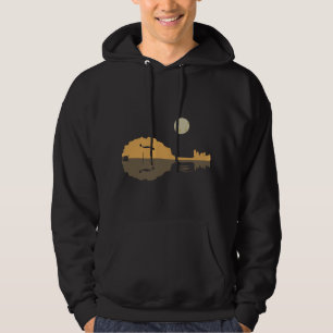 Mandolin Lover Officiële Traditionele Muziek Moon Hoodie