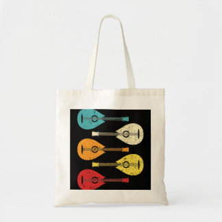 Mandolin Lover Retro  Mandolin Muziek Gift 1 Tote Bag