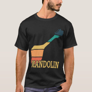 Mandolin Lover Silhouette Mandolin T-shirt