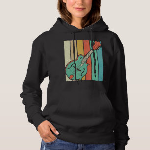 Mandolin Lover Speler Funky Retro Bluegrass Mandol Hoodie