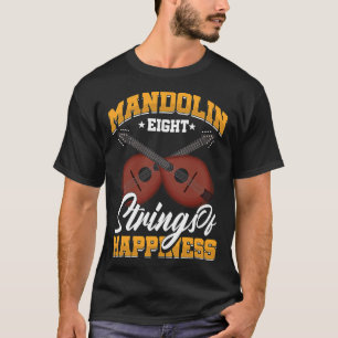 Mandolin Lover Speler String Instruments Bluegrass T-shirt
