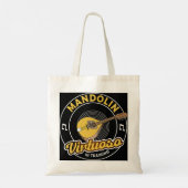 Mandolin Lover Virtuoso in training Mandolin Spele Tote Bag (Achterkant)