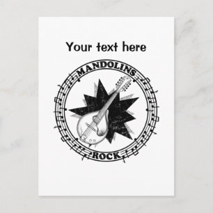 Mandolin Music Briefkaart