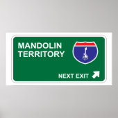 Mandolin Next Exit Poster (Voorkant)