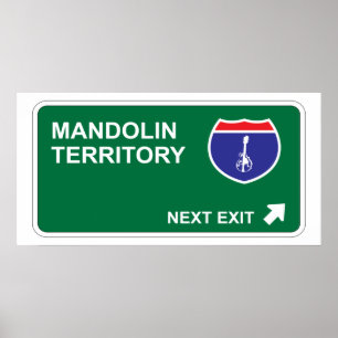 Mandolin Next Exit Poster