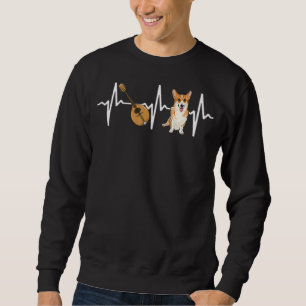 Mandolin Pembroke Welsh Corgi Heartbeat Dog Trui