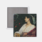 Mandolin Player, 1865 Magneet (Voorkant / Achterkant)