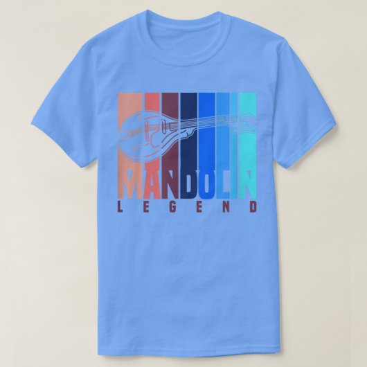 Mandolin Player Musician Bluegrass Music T-shirt (Design voorkant)
