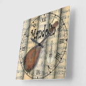 Mandolin ~ Rollend vel Music ~ Unieke ~ Vierkante Klok (Hoek)