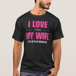 Mandolin Serenade T-shirt - Pluck Liefde en Lachen