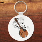Mandolin Sleutelhanger (Voorkant)