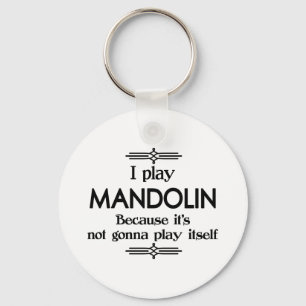 Mandolin - Speel zelf Funny Deco Music Sleutelhanger