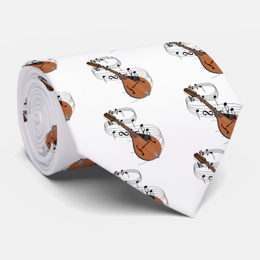 Mandolin Stropdas (Opgerold)