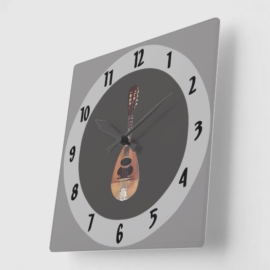 Mandolin Vierkante Klok (Hoek)