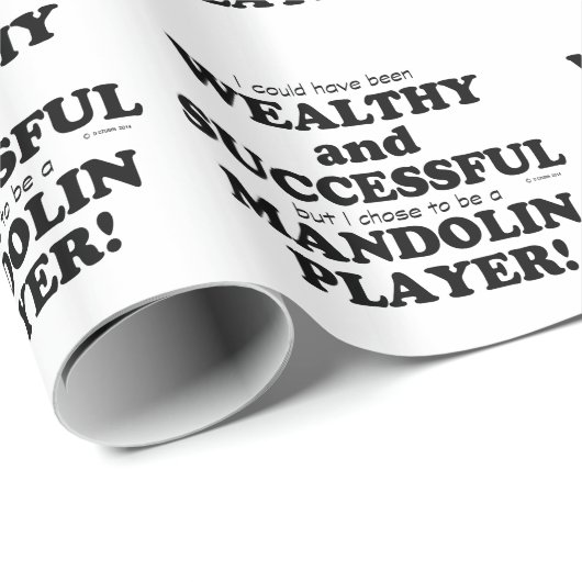 Mandolin Wealthy & Succesvol Cadeaupapier (Rol Hoek)