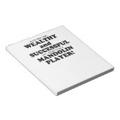 Mandolin Wealthy & Succesvol Notitieblok (Schuin)