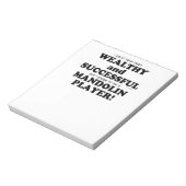 Mandolin Wealthy & Succesvol Notitieblok (Linkerzijde)
