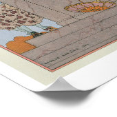 Mandoline, afbeelding voor "Fetes Galantes" door P Poster (Hoek)