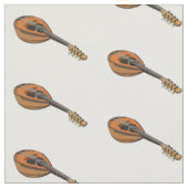 Mandoline cartoon illustratie stof (Close Up)