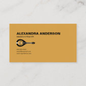 Mandoline Docent Visitekaartje (Achterkant)