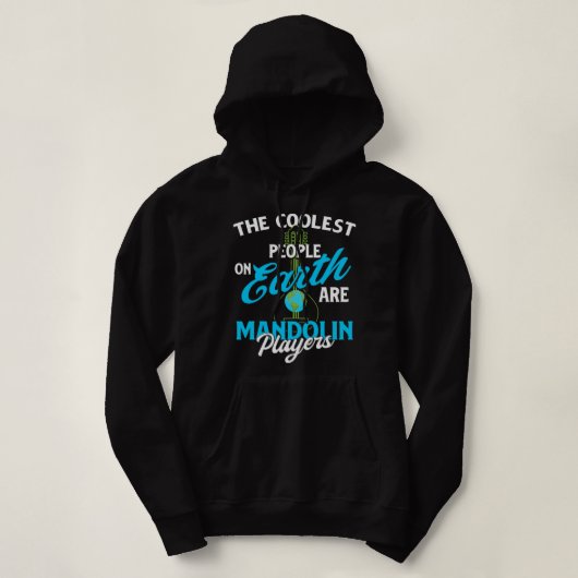 Mandoline Lover De coolste mensen op aarde zijn Ma Hoodie (Design voorkant)