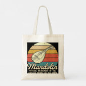Mandoline Lover Muziekinstrument van Coolest Peopl Tote Bag (Achterkant)