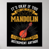 Mandoline Mandolinist 1 Poster (Voorkant)