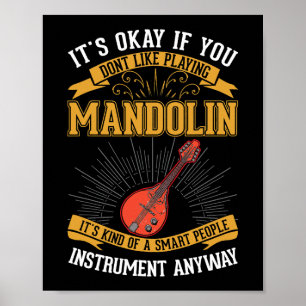 Mandoline Mandolinist 1 Poster