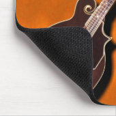 mandolins doorkruist op sinaasappel - MOUSEPAD Muismat (Hoek)