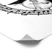 Mandolins Rock folk Poster (Hoek)