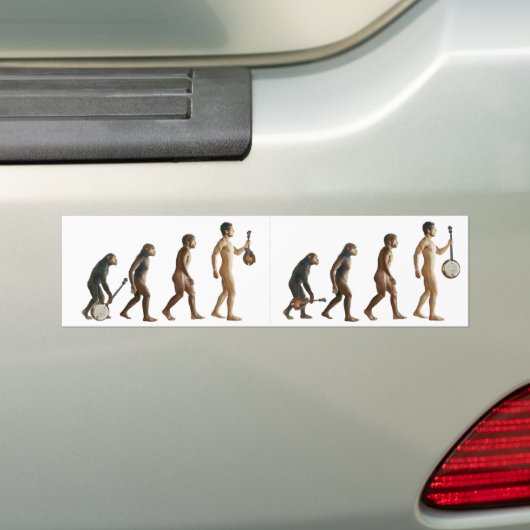 Mandolutie Bumpersticker (Op auto)