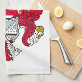 Mandows Family Crest Theedoek (Quarter Fold)