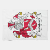 Mandows Family Crest Theedoek (Horizontaal)