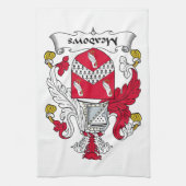 Mandows Family Crest Theedoek (Verticaal)