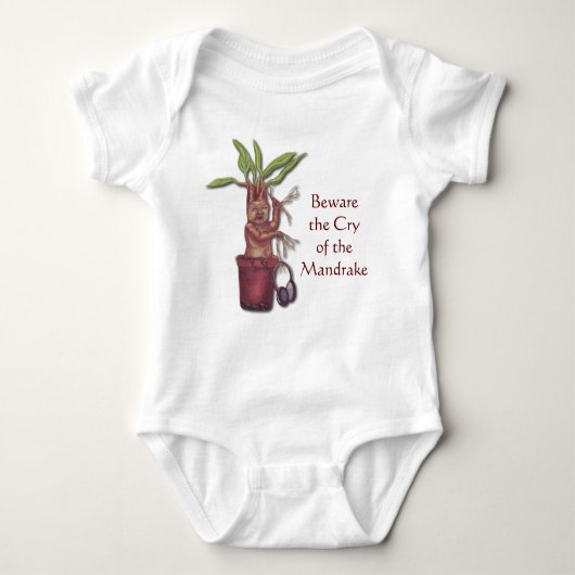 Mandrake Baby Bodysuit (Voorkant)