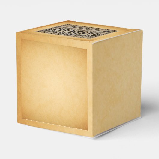 Mandrake Poison  Label Halloween Favorieten Bedankdoosjes (Achterkant)