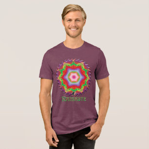 Mandril Namaste Kaleidoscoop Tri-Blend Shirt
