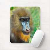 Mandrill 002 muismat (Met muis)