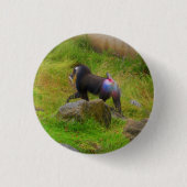 Mandrill #4 Pinback Button (Voorkant)