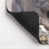 Mandrill en Jonge Mousemat Muismat (Hoek)